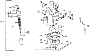 XR100 Карбюратор