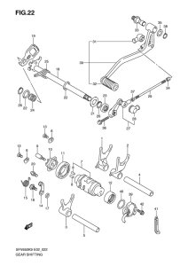 SFV650 (ABS) Переключение передач