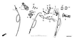 CR85R Switch + cable