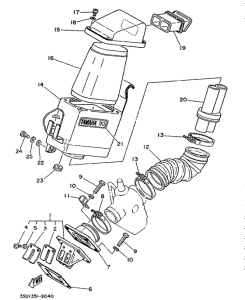 TY125 Впускная система