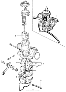 CA110 Карбюратор