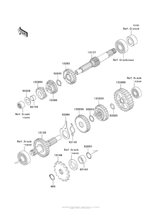 AX125 Трансмиссия