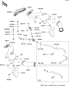 ZX600 Воздуховод
