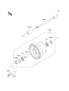 VN1500 Transom + tube
