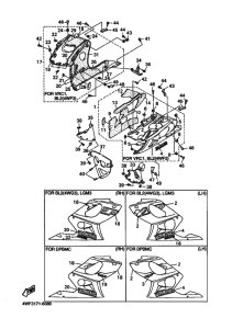 YZF600R YZF600RK Cowling comp