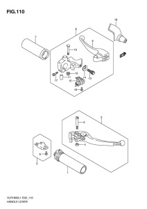 VLR1800 Рулевой рычаг