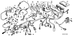 VTX1800C Harness wire