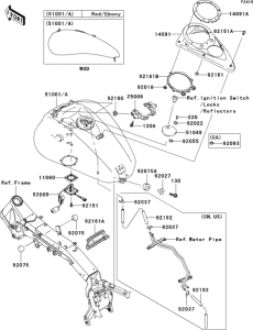 VN2000 Топливный бак
