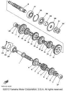 RT180D Трансмиссия