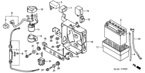 CM125C Аккумулятор