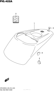 VZR1800BZ Fuel Tank Front Cover (Vzr1800Bzl5 E28)