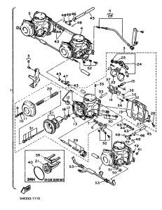FZR600M (37KW) Карбюратор