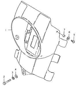 TS125 Фара головного света