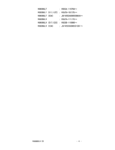 VS800 Catalog preface