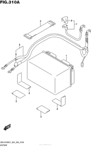 GSX-S1000 (ABS) Battery (Gsx-S1000L7 E33)