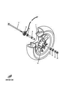 YP125D Transom + tube