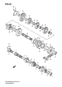 GSX-R600 Трансмиссия