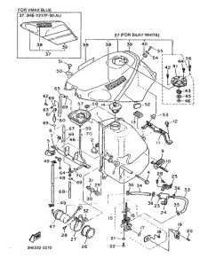 FZR600N (20KW) Топливный бак