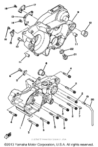  Картер двигателя