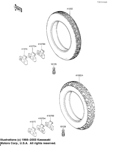 KZ700 Покрышки