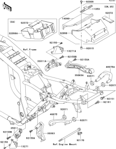ZR1200 Рама ,крепежные детали
