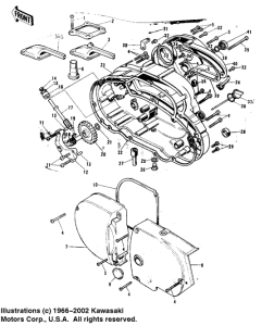  Крышки двигателя