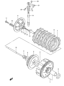 GZ125 Бендикс