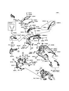 EX650 Обтекатели