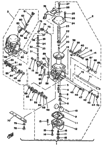 XS250 Карбюратор