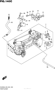 DL650 (ABS) Throttle Body (Dl650Al6 E03)