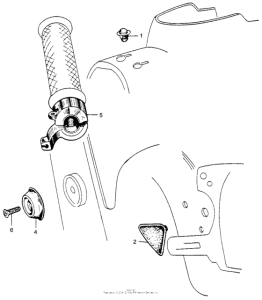 CA110 Turn signal plugs