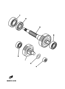 XC125E トランスミツシヨン