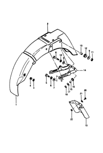 ZR50 Заднее крыло