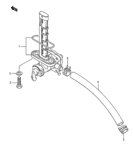 LS650 Топливный кран
