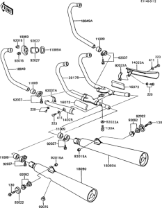 Z750 Глушитель