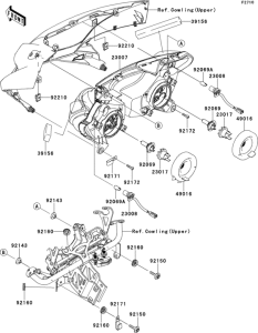 ZX1000 Фара