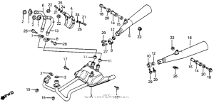 VF700F Глушитель