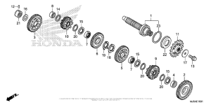 NC700J (DCT) Transmission (Countershaft)