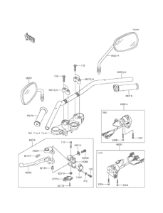 BJ250LFFA ハンドルバー