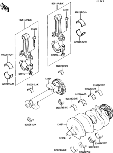EN450 Коленвал