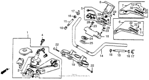 VT500C Vt500c handlebar