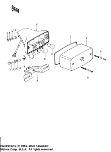  Taillight unit ass`y