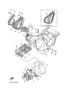 SRX400 Brktthermistor
