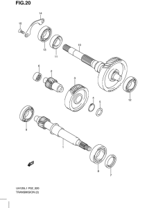 UH125 Трансмиссия