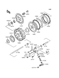 EJ650 Сцепление