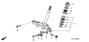 XR70R Траверса нижняя