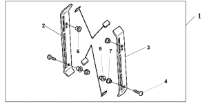 VT1100C2 Радиатор cover