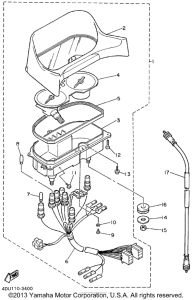 XJ600SFC Приборы