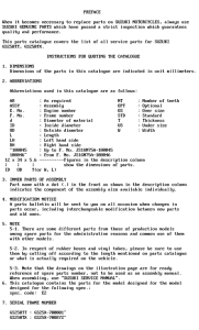 GS250 Catalog preface