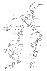 DR200 Траверса нижняя